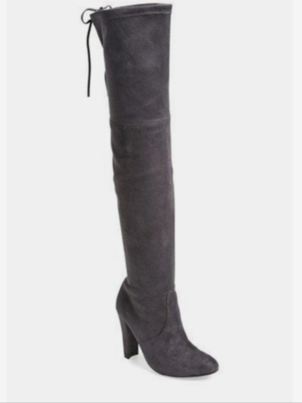 Steve Madden Grey Over the Knee Boots Size 7.5